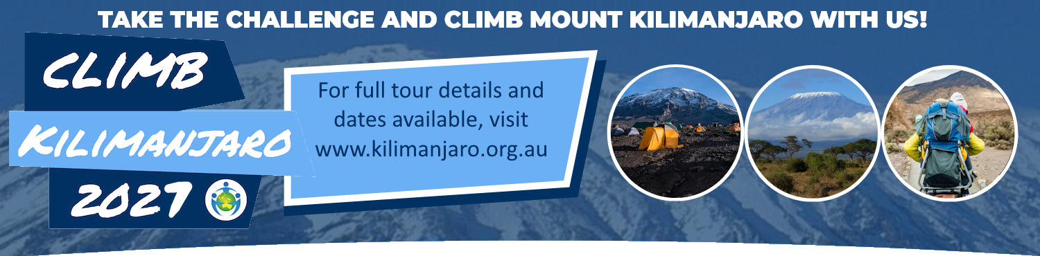 Take the challenge and climb Mount Kilimanjaro with us in 2027