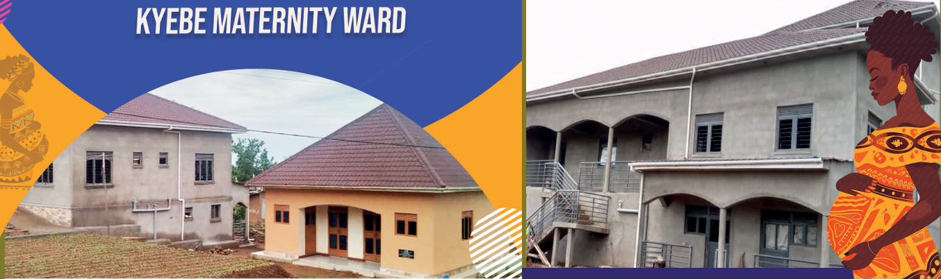 Kyebe Maternity Ward renovation — before and after